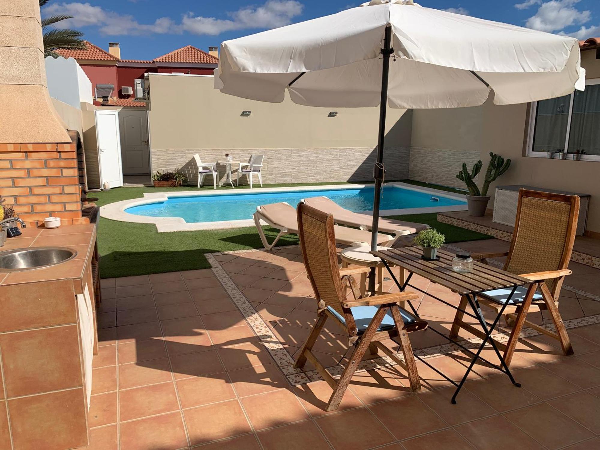 Mar&Mar, Apartamento Con Solarium Y Piscina Gran Tarajal Exterior photo
